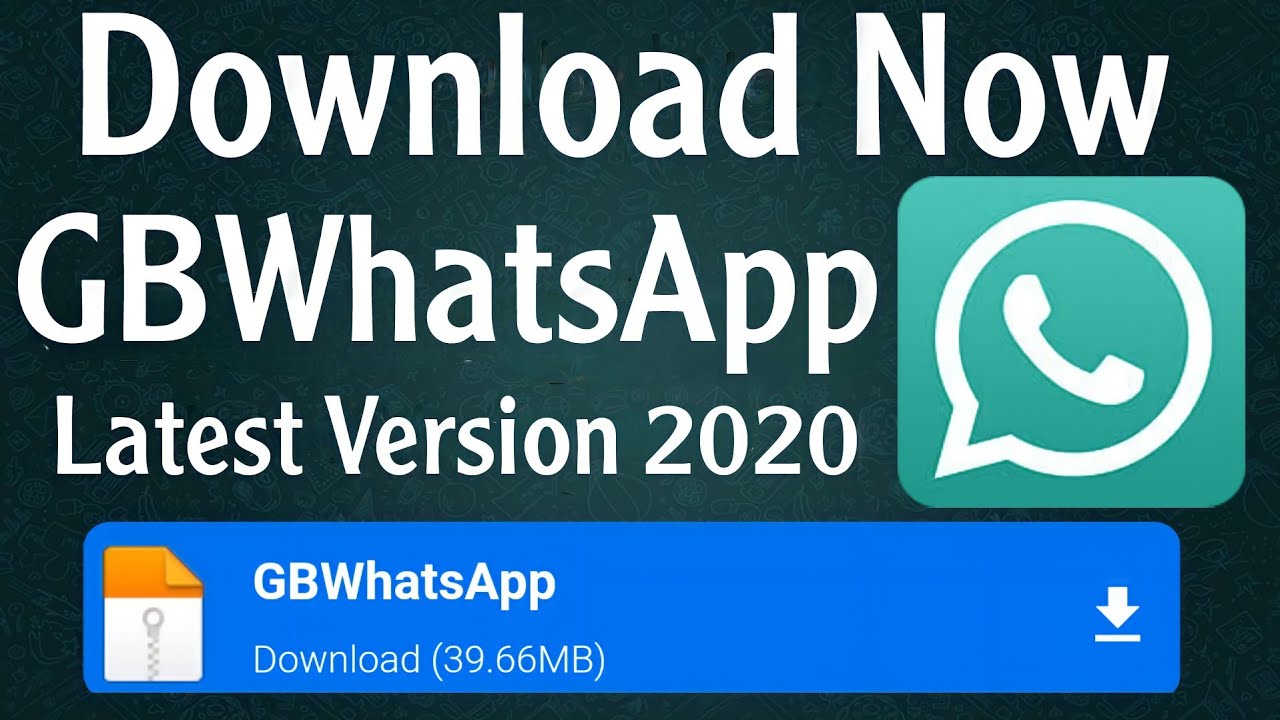 Mise À Jour WhatsApp GB 2018
